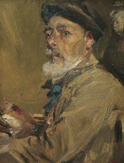 Self-portrait with Cap by Francesc Gimeno